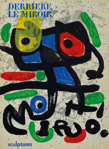 Joan Miro, 1893-1983, two Buchbände and notebook