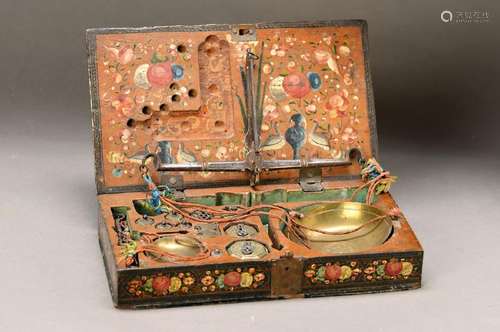 coin- and pharmacist scale, Persia, Qajar period