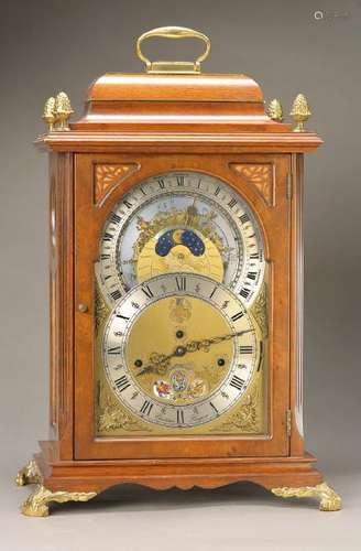 table clock, Model Christiaan Huygens, Made in The