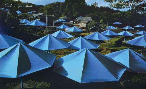 Christo and Jeanne-Claude, 'The Umbrellas- Japan Site'