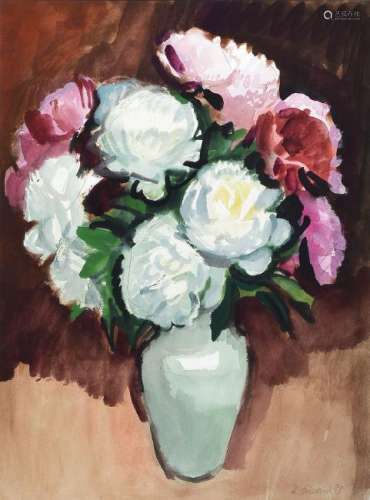 Heinz Friedrich, 1924-2018, flower still