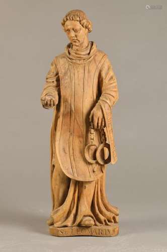 figure of a saint, probably Nuremberg, around 1720-30