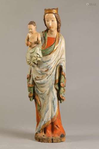 Madonna with child, Southern Germany, around 1600