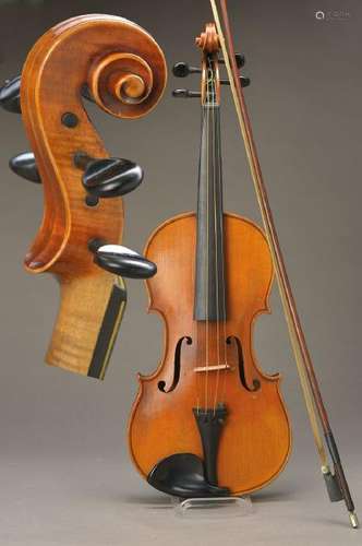 student's violin, Saxonia, around 1900-10, Strad-Model