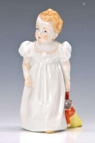 figurine, so-called Hentschel child, Meissen, 1970s,