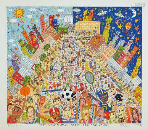James Rizzi, 1950-2011, Hip, Skip,Jump.. Stop,Look, and