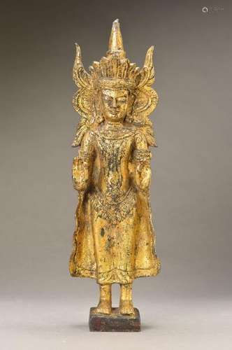 Standing Buddha, Northern Burmese, beginning 20th c