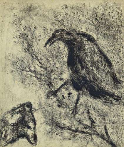 Marc Chagall, 1887-1985, etching from the series