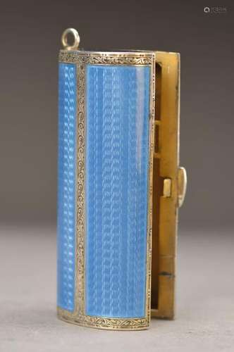 cigarette case, German/Austria, around 1900, silver