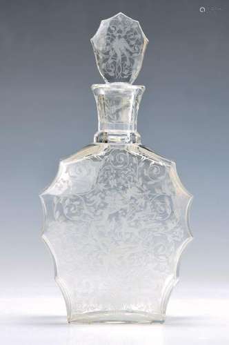 delicious liqueur carafe, Baccharat, around 1890