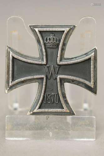 Iron cross, around 1870, at decoration