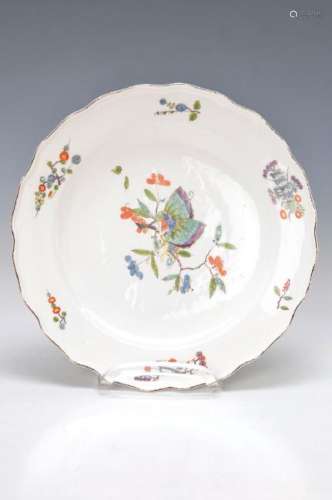 Earlier plate, Meissen, around 1735-40, of theSaxon