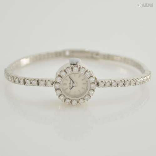 CHOPARD 18k white gold diamond set ladies wristwatch