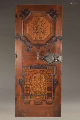 Baroque door/pompous door, Saxonia/Dresden around 1680-