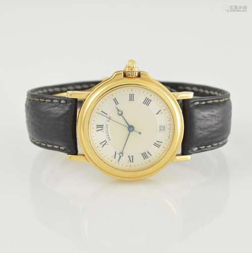 BREGUET 18k yellow gold gents wristwatch Marine