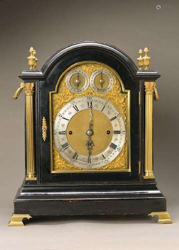 Large Bracket Clock with Carillon and 2 strokeMelodies