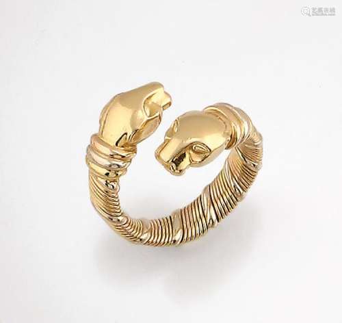 18 kt gold CARTIER ring 'Panther'