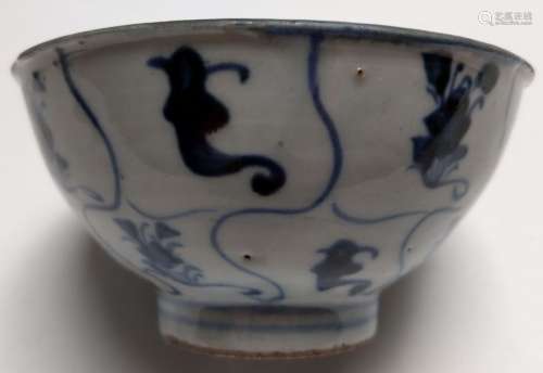 Kangxi bowl with shop mark \nPorcelain. China, Kang…