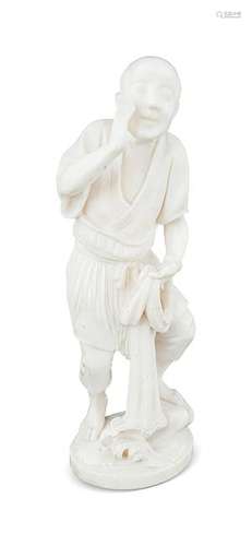 19TH-CENTURY JAPANESE IVORY FIGURE