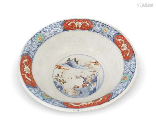 19TH-CENTURY JAPANESE IMARI BOWL