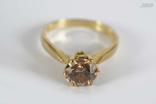 18 CT. GOLD AND DIAMOND .90 CT RING