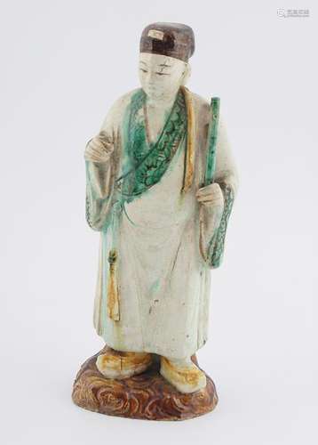 CHINESE QING SANCAI FIGURE