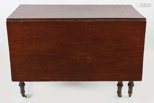 REGENCY PERIOD MAHOGANY GATE LEG TABLE