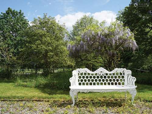 CAST IRON GARDEN SEAT