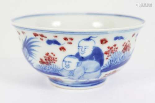 CHINESE QING PORCELAIN BOWL