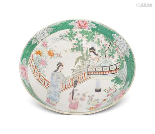 19TH-CENTURY JAPANESE POLYCHROME BOWL