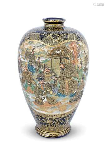 19TH-CENTURY JAPANESE SATSUMA VASE