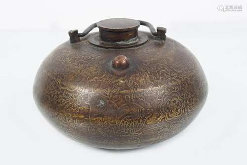 CHINESE QING BRONZE WARMER