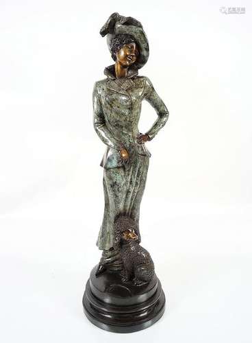 ART DECO BRONZE FIGURE