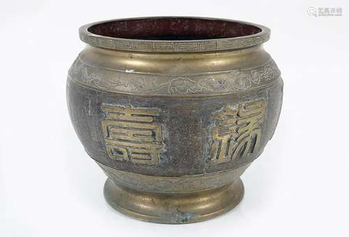 CHINESE BRONZE JARDINIÈRE