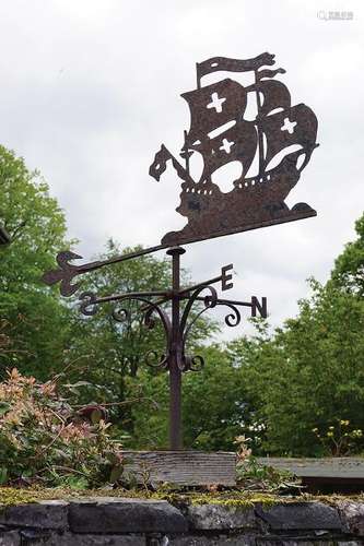 VICTORIAN FORGED WEATHER VANE