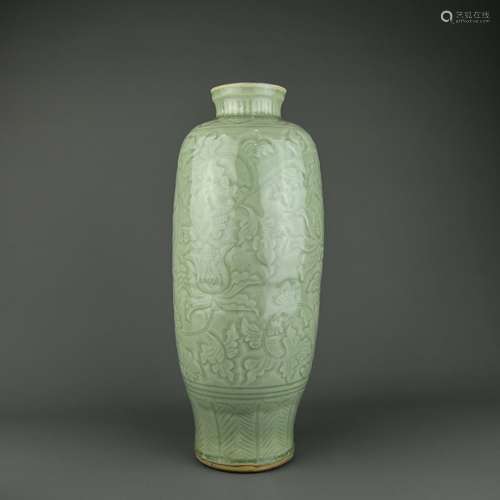 A Chinese Celadon Porcelain Vase