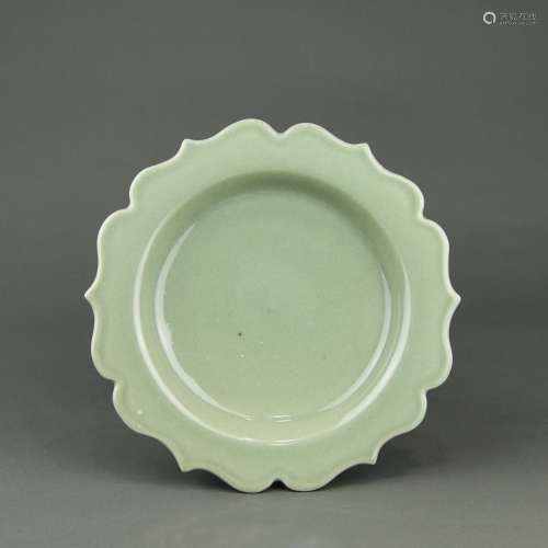 Chinese Celadon Porcelain Plate