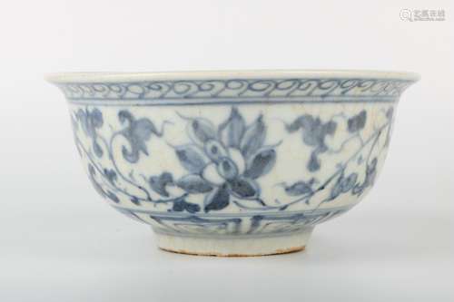 A Chinese Blue and White Porcelain Bowl