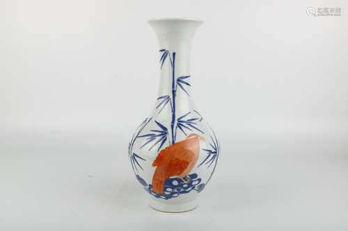 A Chinese Dou-Cai Porcelain Vase