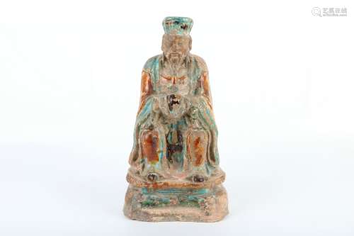 A Chinese Peking Glass Buddha