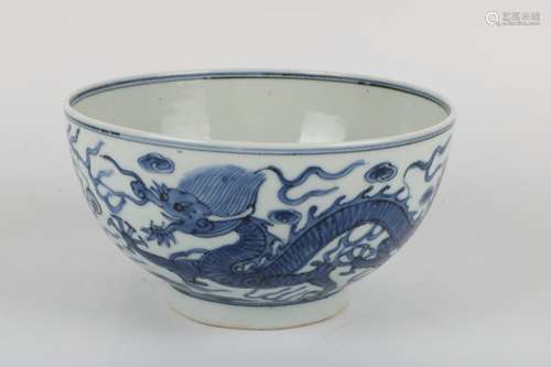 A Chinese Blue and White Porcelain Bowl