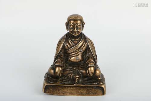 A Chinese Bronze Buddha