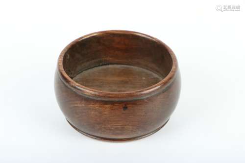 A Chinese Rosewood Water Pot