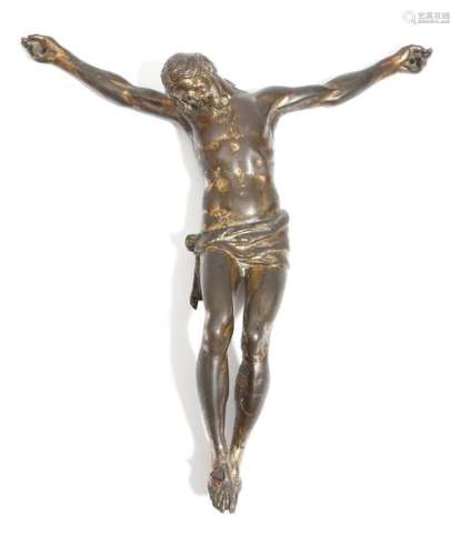 An Italian bronze / copper alloy Corpus Christi, p…