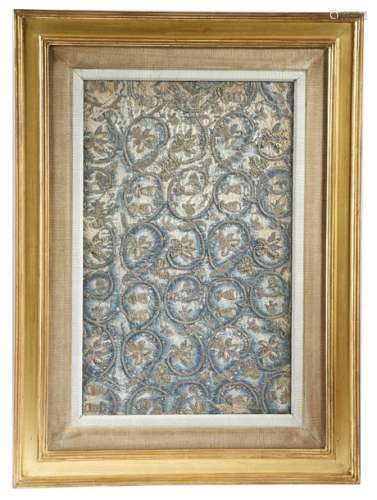 A 16th century embroidered needlework panel, possi…