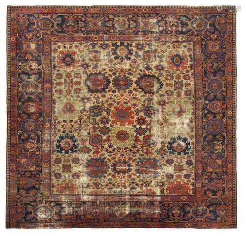 A fine 19th century North West Persian carpet of H…