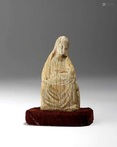 Λ A late Byzantine carved ivory group of the Virgi…