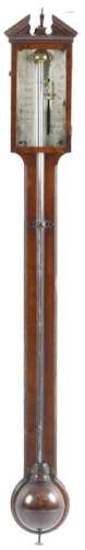 A George III mahogany stick barometer by Fraser & …