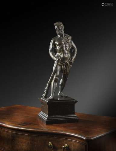 An Italian bronze figure of Hercules, the divine h…