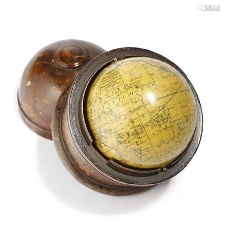 A William IV miniature terrestrial globe by Newton…